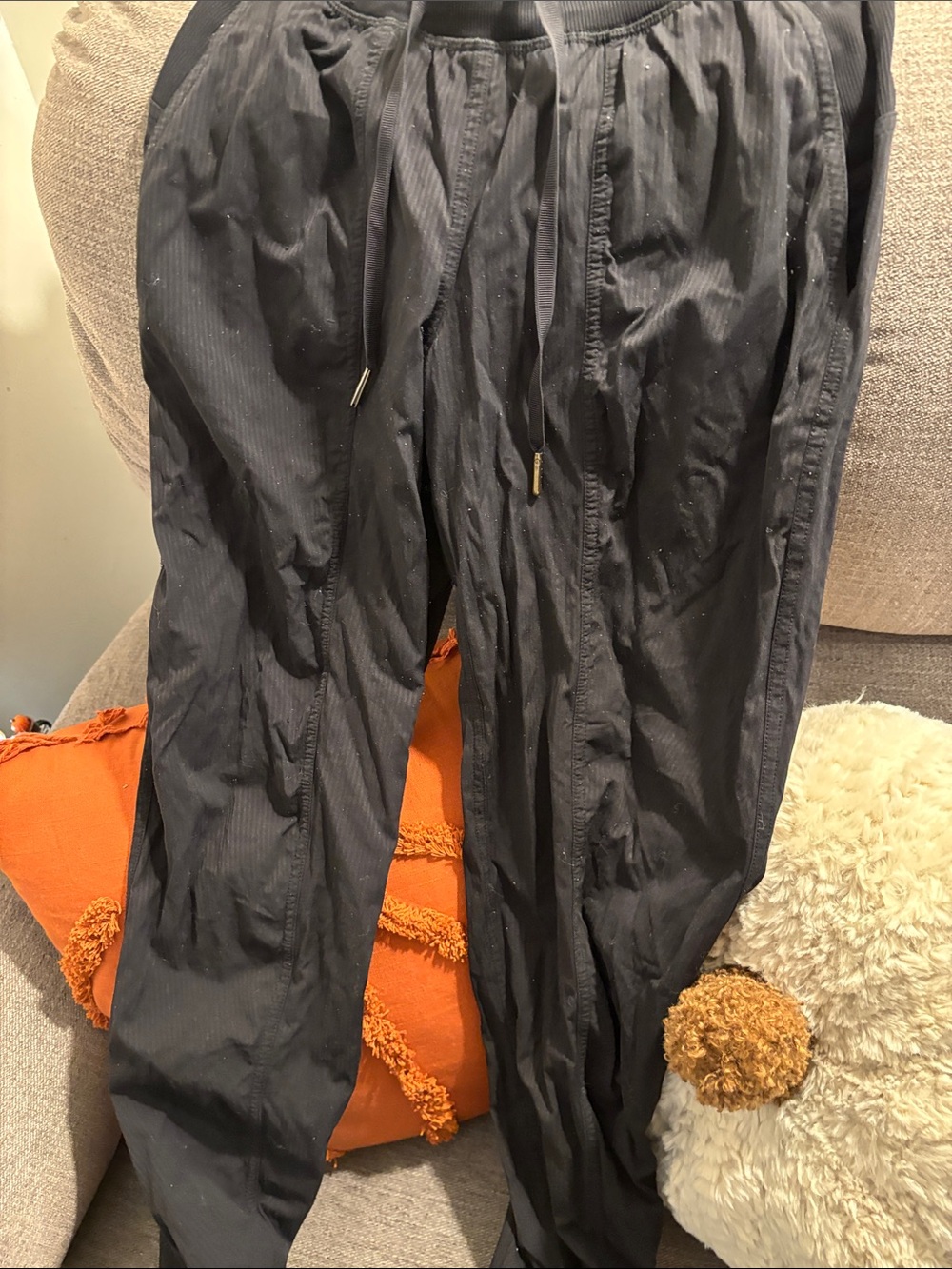 lululemon athletica Black dance studio Joggers with Drawstring Waist